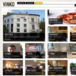Vinko Pepa website en recepten beheer