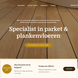 Website Wils Parket